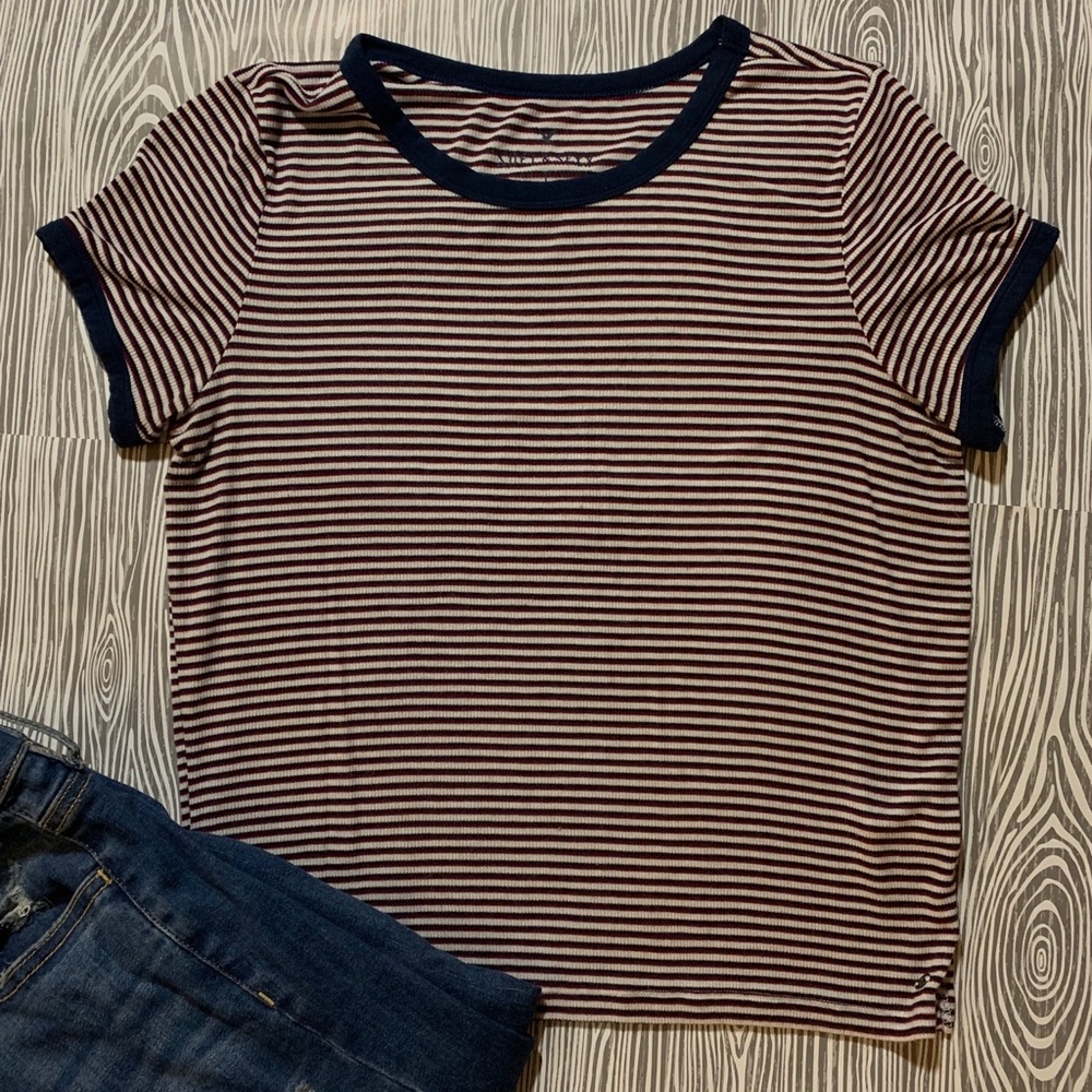American Eagle Ringer Tee